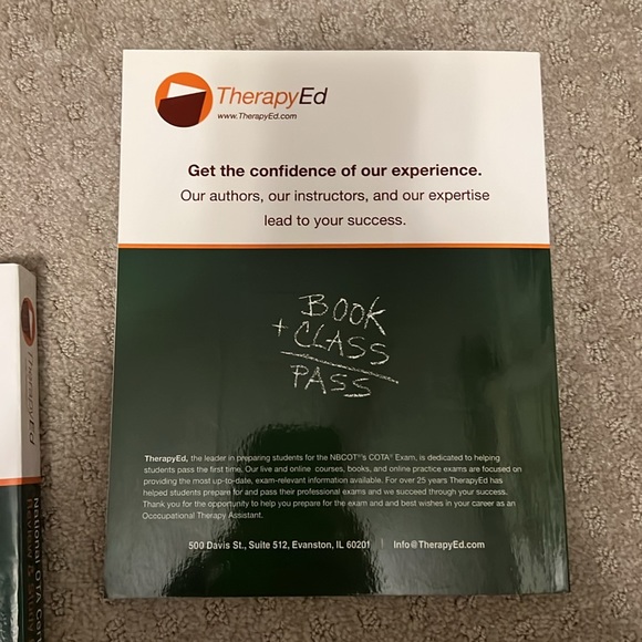 TherapyEd National OTA Certification Exam Review & Study Guise and Course Manual - Picture 5 of 5